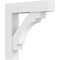 Ekena Millwork Standard Merced Architectural Grade PVC Bracket with Block Ends, 3"W x 20"D x 20"H BKTP03X20X20MRC05 - alternate 1